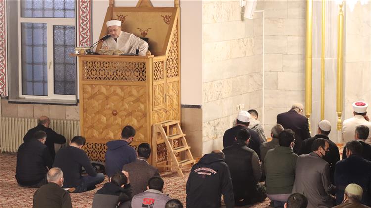 Tokat Il Müftüsü Abdullah Pamuk Ve  Beraberindeki Heyet Sivas Il Müftülüğünün Misafiri Oldu.