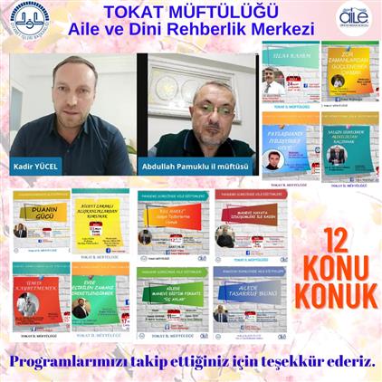 Tokat Müftülüğü “pandemi Sürecinde Aile Eğitimlerinin”2. Dönemini Tamamladı
