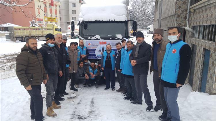 Tokat’tan Idlib’e Yardım Tırları Yola çıktı
