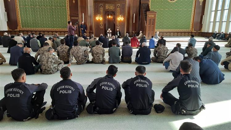 Malatya'da Türk Polis Teşkilatı'nın 177. Kuruluş Yıl Dönümü Nedeniyle Aziz şehitlerimizin Ruhuna Mevlid-i şerif Okundu