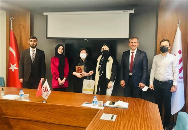 Türkiye Diyanet Vakfı Gençlik Kolları Eskişehir şubesi Estü’ Yü Ziyaret Etti