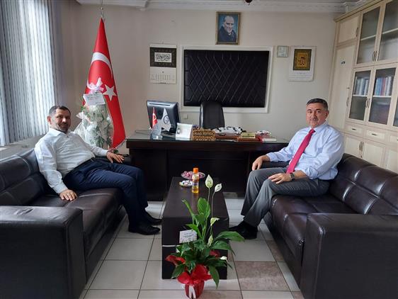 Burdur'da Türkmen'den Yeni Göreve Başlayan Ilçe Müftülerine Ziyaret