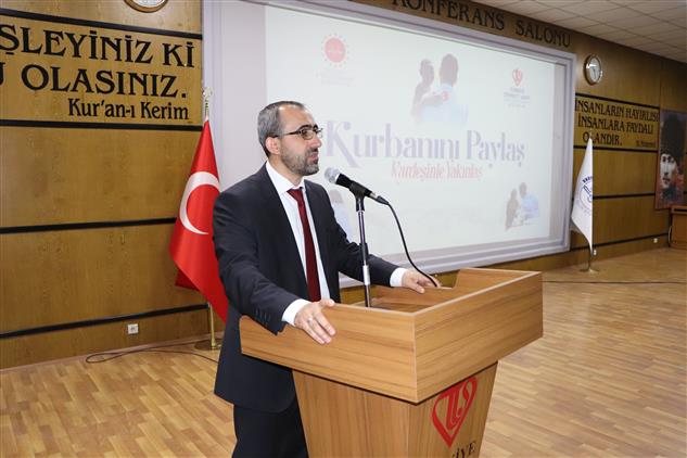 Elazig'da Türkiye Diyanet Vakfı 2022 Vekaletle Kurban Kesim Toplantısı