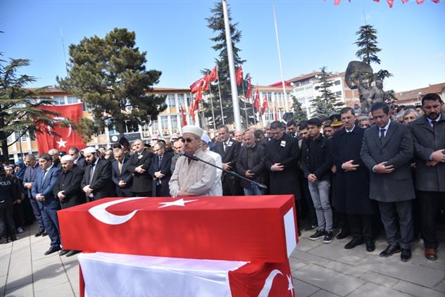 Tokat'da Turhal şehidini Uğurladı