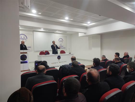 Yozgat'de şubat Ayı Aylık Mutad Toplantısı Yapıldı
