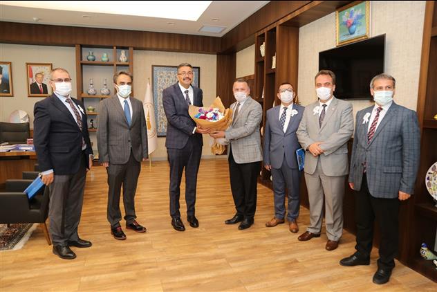 Kütahya'da Vali Ali çelik’e Camiler Ve Din Görevlileri Haftası Ziyareti