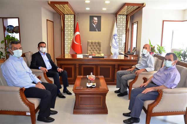 Antalya'da Vali Yardımcısı Balaban’dan Il Müftümüze Ziyaret