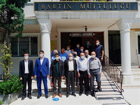 Bartın'da Veri Hazırlama Ve Kontrol Işletmeni Ali Ertuğral’a Veda Töreni Düzenlendi.