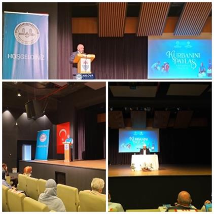 Yalova’da "2021 Yılı (tdv) Vekaletle Kurban Organizasyonu" Tanıtıldı