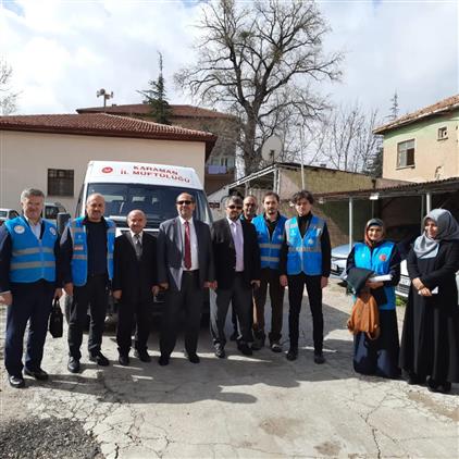 Karaman'da Yaraları Sarmaya Devam Ediyoruz