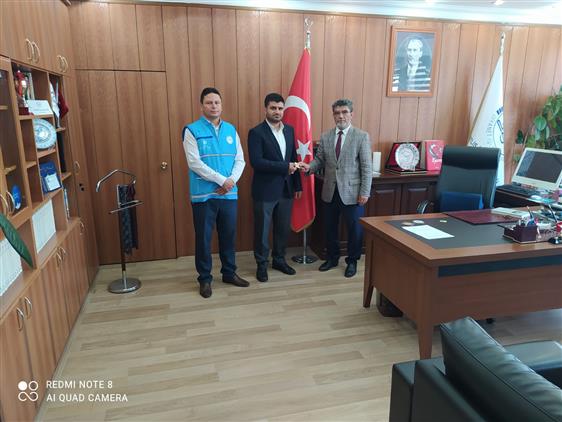 Bitlis'de Yarışmalarda Dereceye Giren Personellerimize Hediyeleri Takdim Edildi.