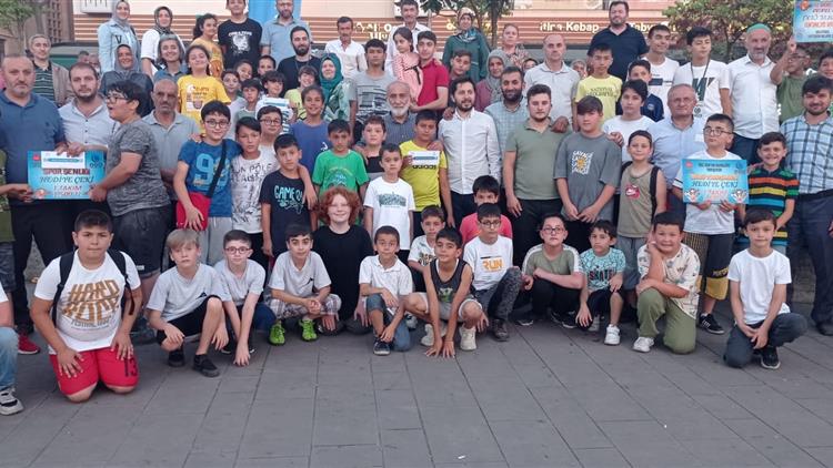 Giresun'da Yaz Kur'an Kursu öğrencileri Sporda Yarıştı