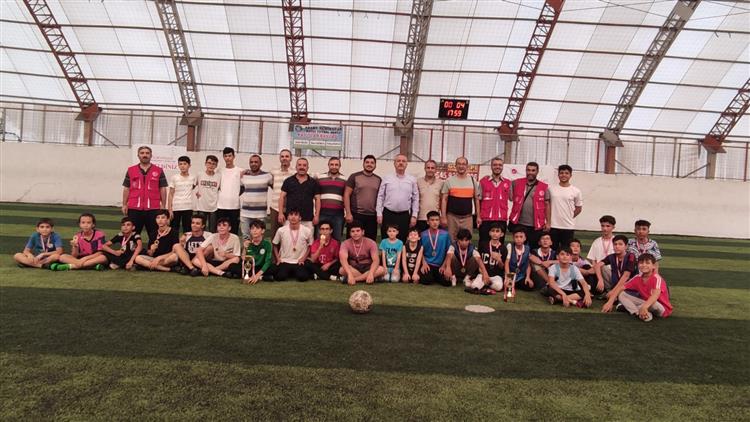 Hatay'da Yaz Kur’an Kursları Arasında Futbol Turnuvası Düzenlendi