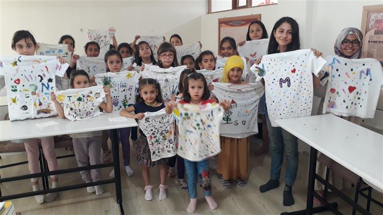 Kırsehir'de Yaz Kur’an Kurslarında Workshop çalışmaları Devam Ediyor.