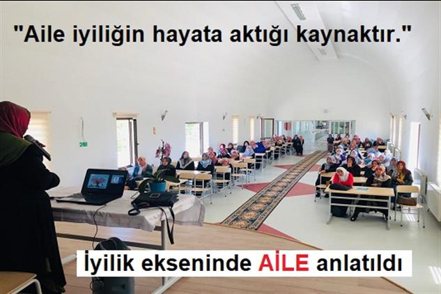 Duzce'de Iyilik Ekseninde Aile Anlatıldı.