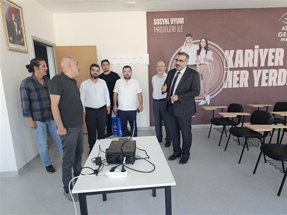 Yüreğir Müftüsü Dr. Süleyman Şahin’den Atakent Gençlik Merkezi’ne Ziyaret