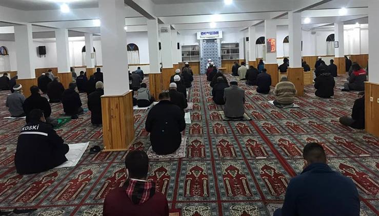 Konya'da Zafer Sanayi Camii’nde Sabah Namazı Buluşması