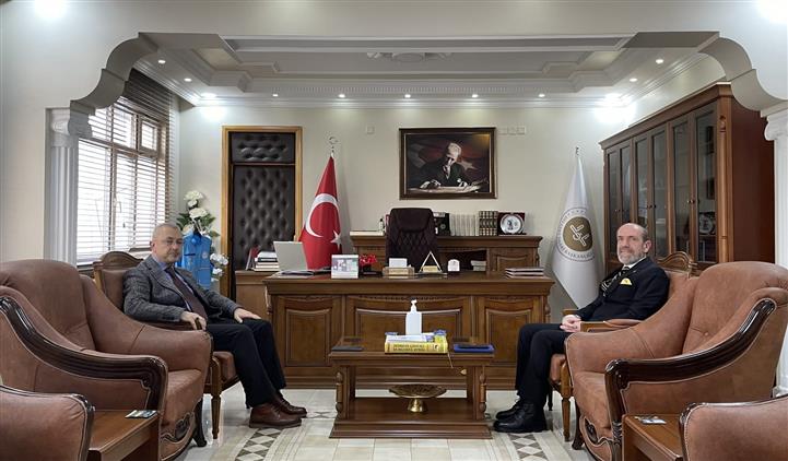 Tokat'da Zekeriya Yılmaz’dan Il Müftüsü Abdullah Pamuklu’ya Ziyaret
