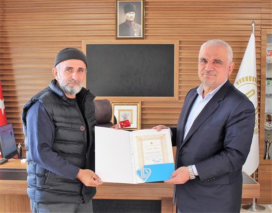 Bilecik'de özgüzeller Yapı Inşaat’tan Kur’an Kursu Için Mekan Bağışı