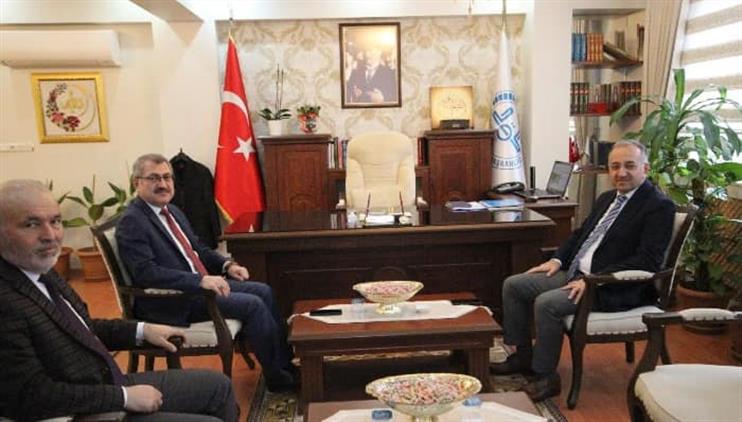 Izmir Il Müftümüz Salih Sezik’ten Muğla Il Müftüsü Yaşar çapçı’ya Hayırlı Olsun Ziyareti.